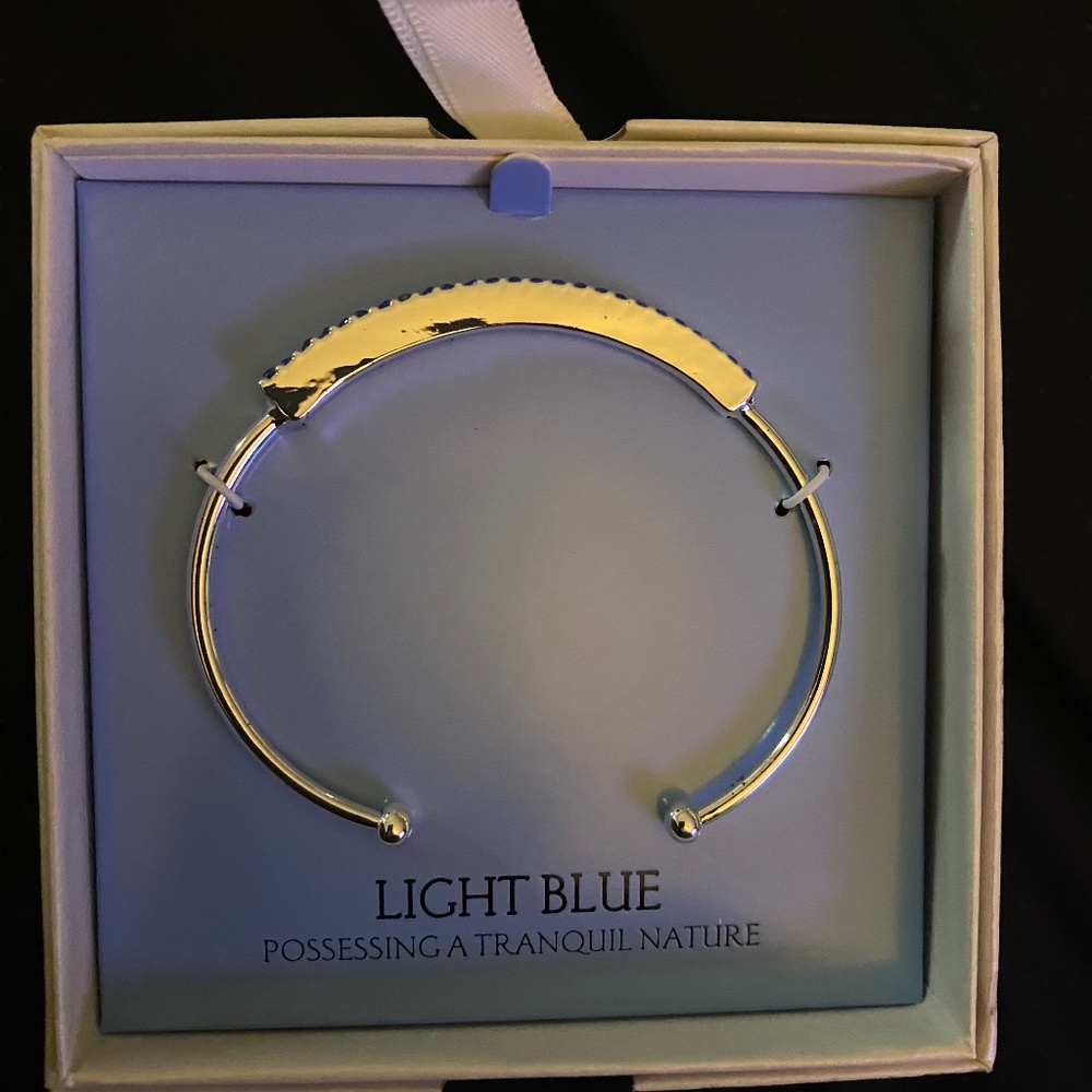 Possessing a tranquil Nature stainless steel bracelet